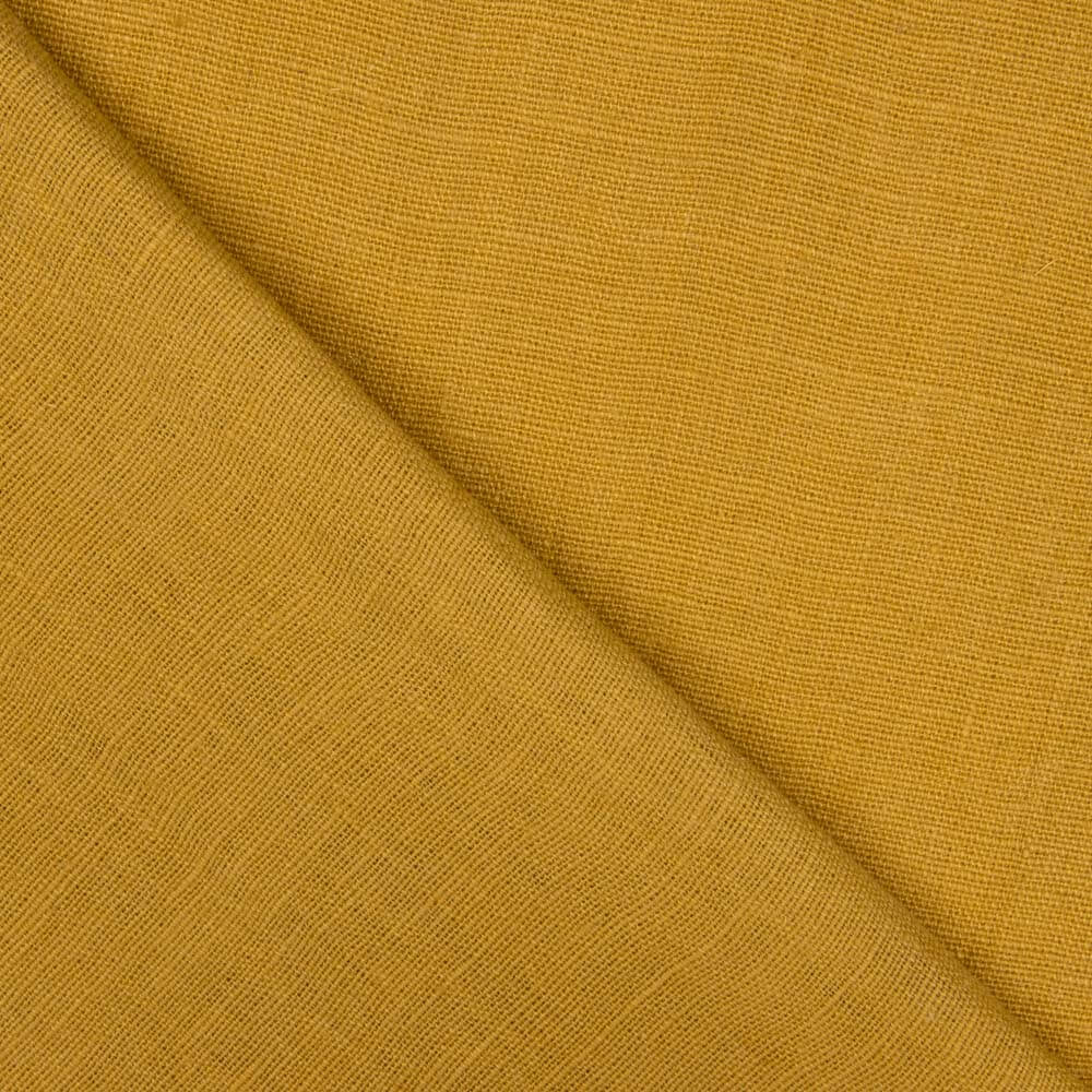 Lino 285gr/m2 Lavado Cúrcuma - Ribes y Casals