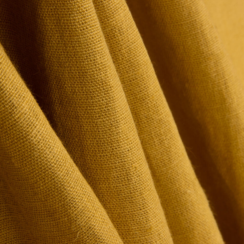 Lino 285gr/m2 Lavado Cúrcuma - Ribes y Casals
