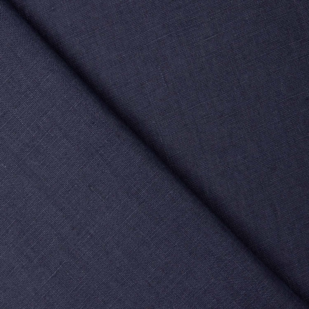 Tissu pur lin bleu marine - Ribes y Casals