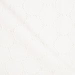 Lin Brodé Géométrique Blanc - Ribes y Casals