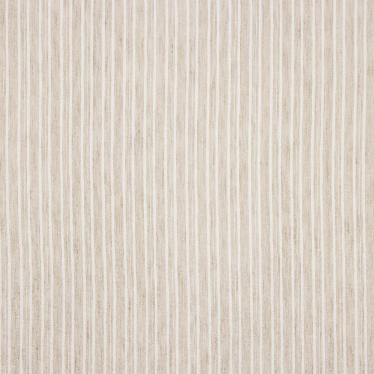 Lin rayé beige et blanc - Ribes y Casals