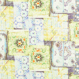 Lin Imprimé Vert Ethnique - Ribes y Casals