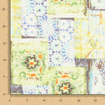 Lin Imprimé Vert Ethnique - Ribes y Casals