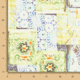 Lin Imprimé Vert Ethnique - Ribes y Casals