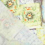 Lin Imprimé Vert Ethnique - Ribes y Casals