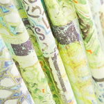 Lin Imprimé Vert Ethnique - Ribes y Casals