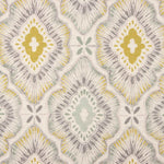 Linge de lit en lin épais imprimé floral moutarde - Ribes y Casals