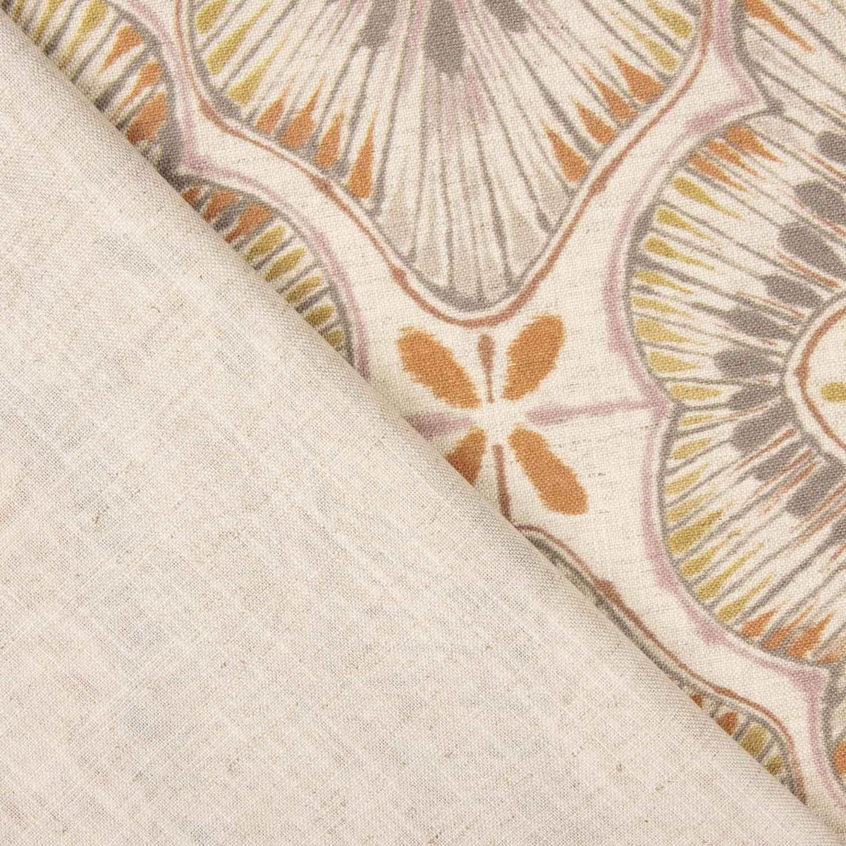 Lin épais imprimé floral - Ribes y Casals