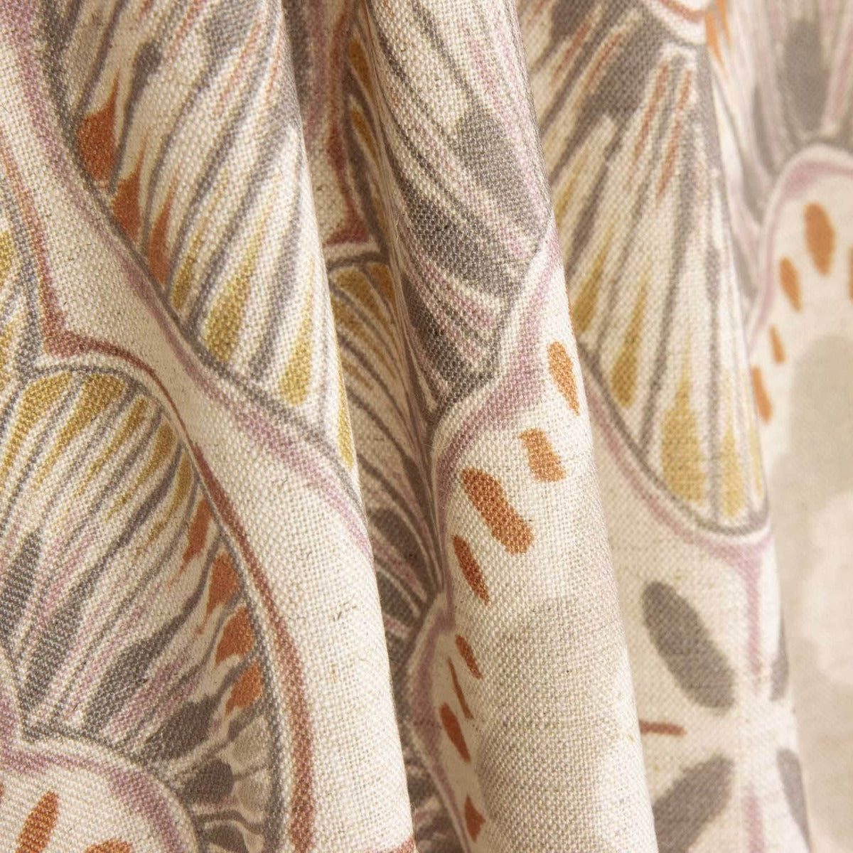 Lin épais imprimé floral - Ribes y Casals