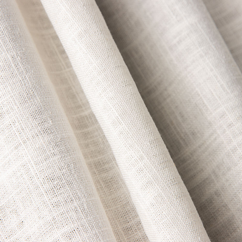 Lino Cotton Lavado Blanco Natural - Ribes y Casals