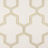 Lin rustique épais brodé Hexa - Ribes y Casals