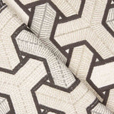 Lin rustique épais brodé Trigonometria - Ribes y Casals