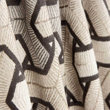 Lin rustique épais brodé Trigonometria - Ribes y Casals