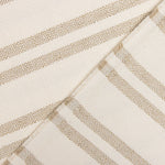 Rustic Linen Upholstery Multi Stripe Ecru - Ribes y Casals