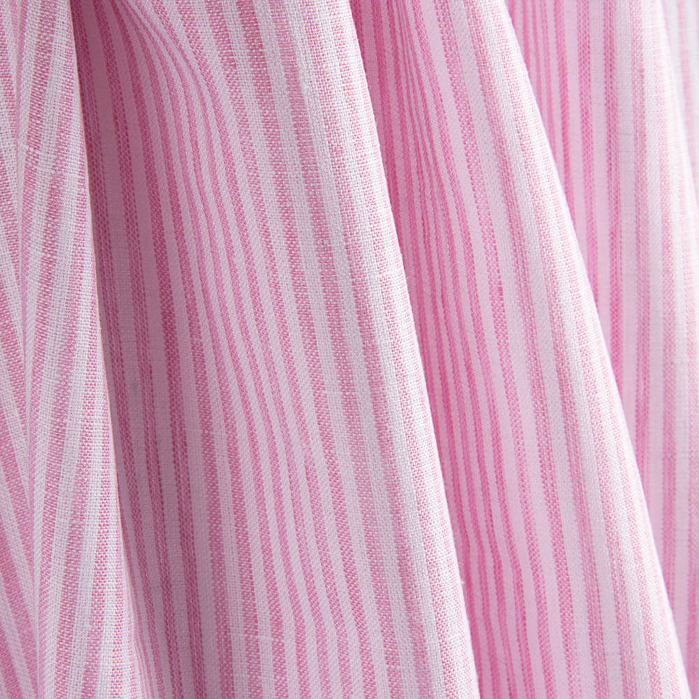 Mini Lin Rayé Rose - Ribes y Casals