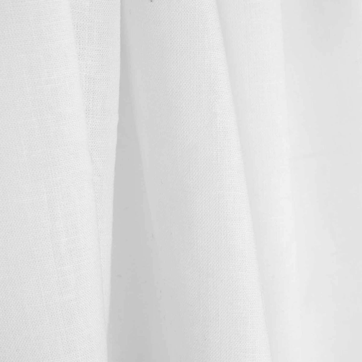 Tissu en lin et viscose blanc - Ribes y Casals
