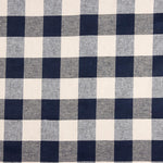 Lin Viscose Carreaux Bleus - Ribes y Casals
