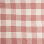 Lin Viscose Carreaux Rose - Ribes y Casals