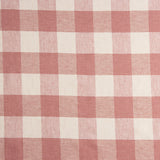 Lin Viscose Carreaux Rose - Ribes y Casals