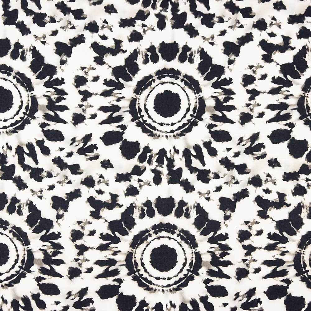 Lin Viscose Moucheté Blanc - Ribes y Casals