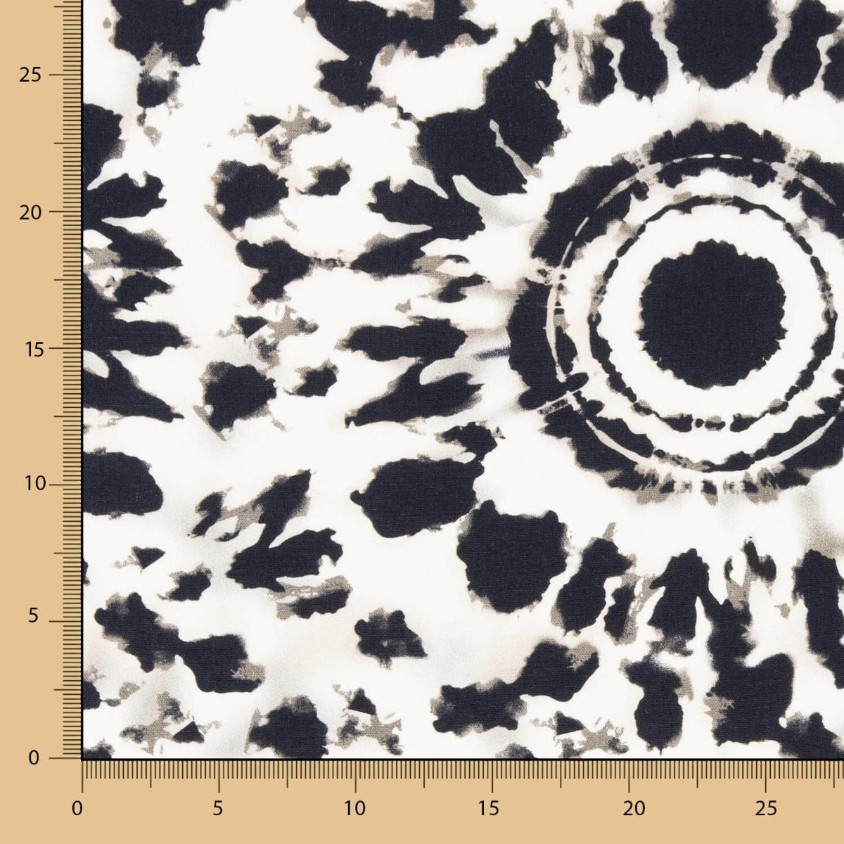 Lin Viscose Moucheté Blanc - Ribes y Casals