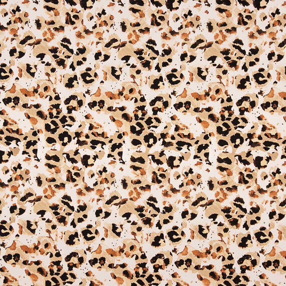 Lin Viscose Moucheté Camel - Ribes y Casals