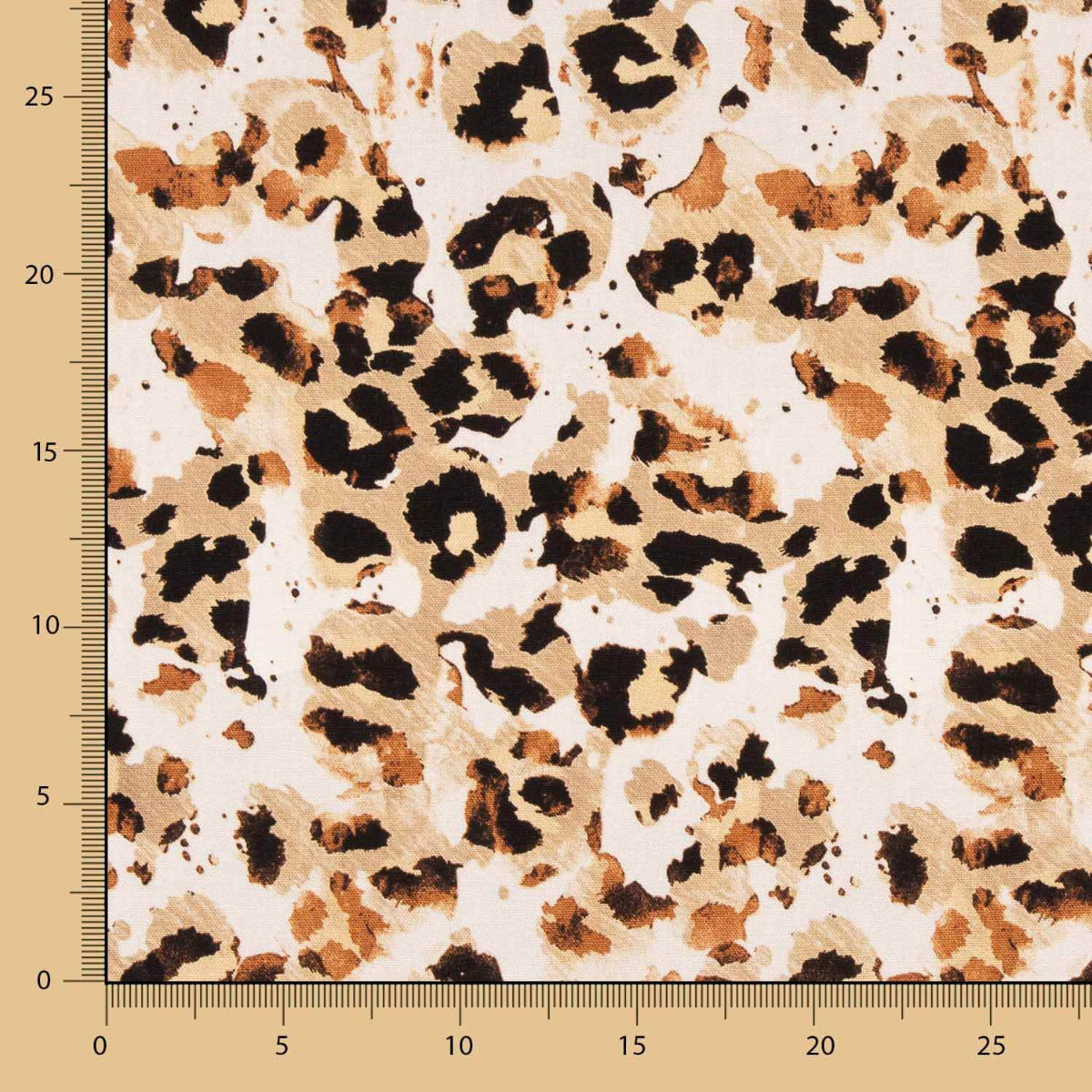 Lin Viscose Moucheté Camel - Ribes y Casals