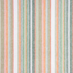 Lin Viscose Rayures Vertes - Ribes y Casals