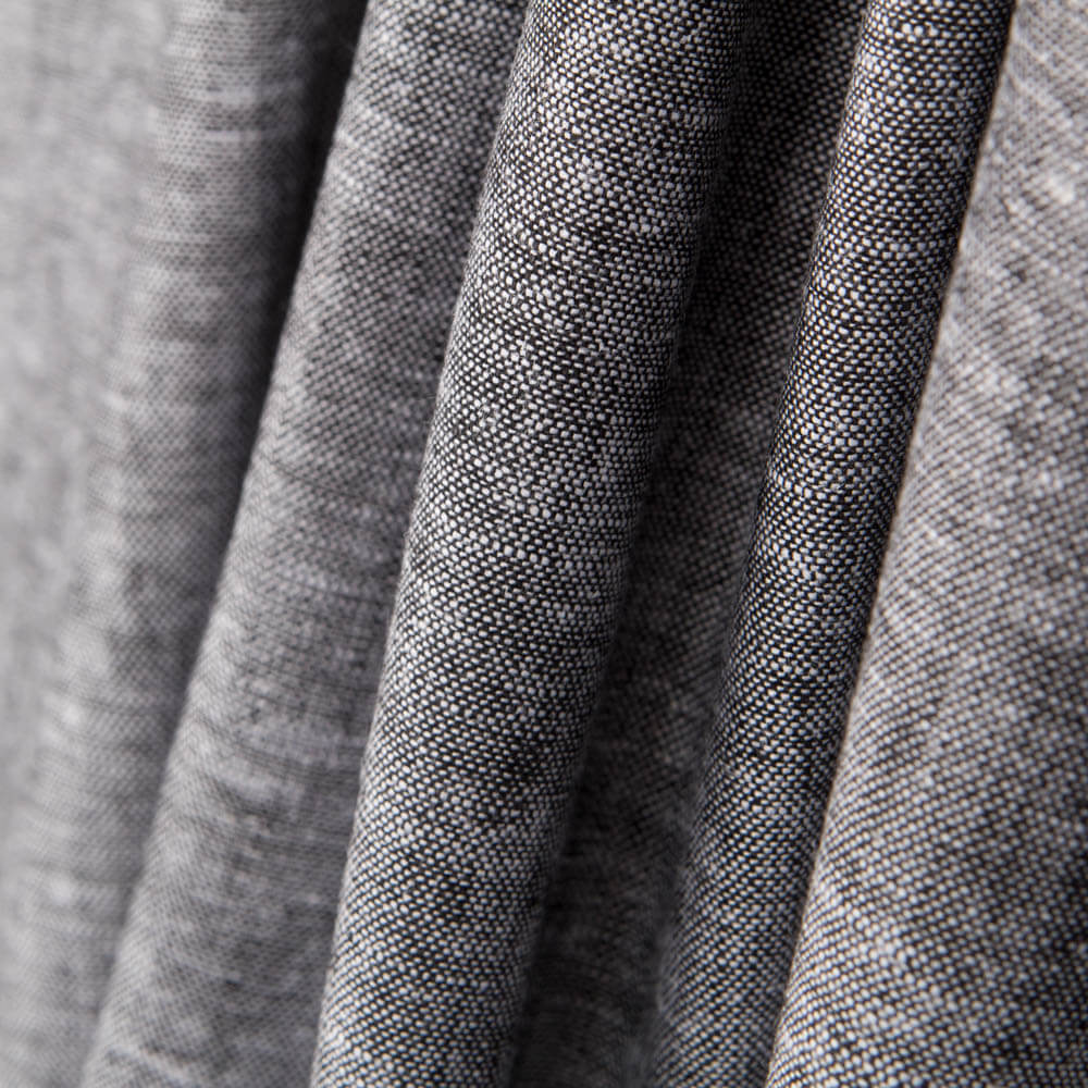 Lin Viscose Noir Vigoré - Ribes y Casals