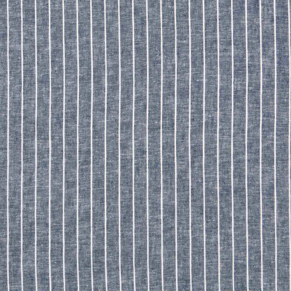 Lin Viscose Oxford Ligne Bleue - Ribes y Casals