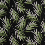 Lin Viscose Palmera Noir - Ribes y Casals