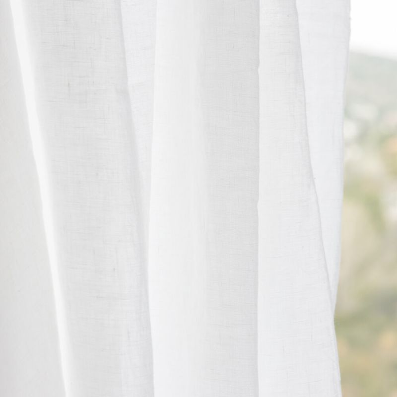 Confection Rideau froncé en lin fin Premium - Ribes y Casals