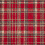 Loden Polyester Carreaux Rouges - Ribes y Casals