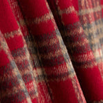 Loden Polyester Carreaux Rouges - Ribes y Casals