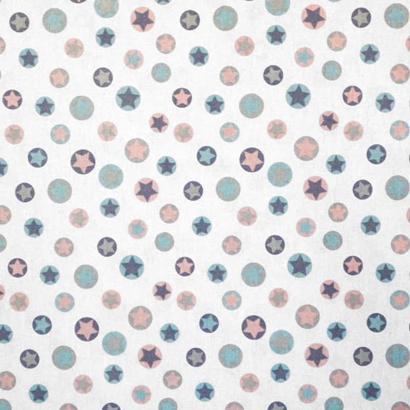 Toile Imprimé Étoile Cercle Flous - Ribes y Casals