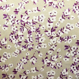 Toile Imprimé Fleur Violet - Ribes y Casals