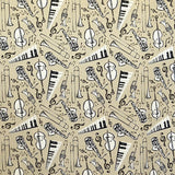 Toile Imprimé Musical Fond Rustique - Ribes y Casals