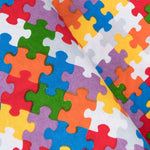 Toile Imprimée Puzzle Multicolor - Ribes y Casals