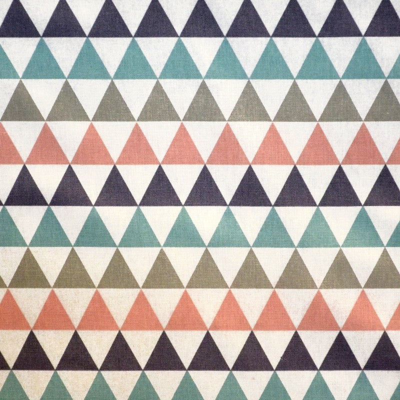 Toile Imprimé Triangles Flous - Ribes y Casals