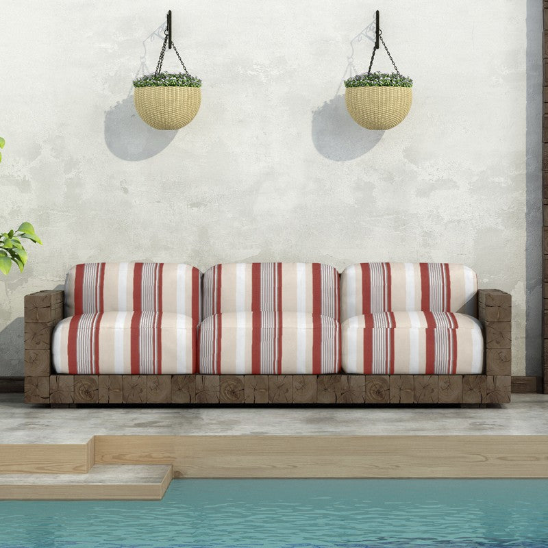 Toile Extérieure Multicolore Rouge - Ribes y Casals