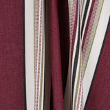 Toile Extérieure Rayures Grenat - Ribes y Casals