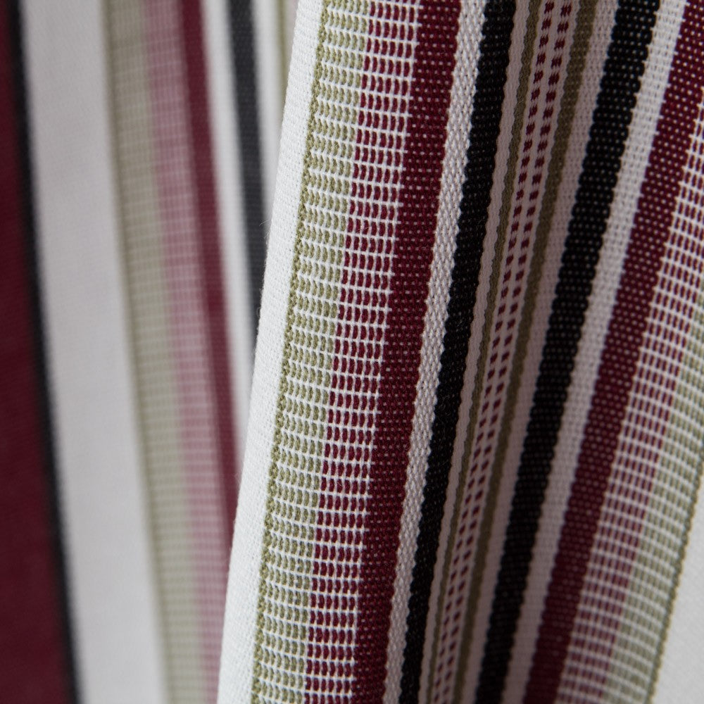 Toile Extérieure Rayures Grenat - Ribes y Casals