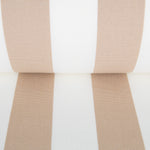 Toile Extérieur à Rayures Beige - Ribes y Casals