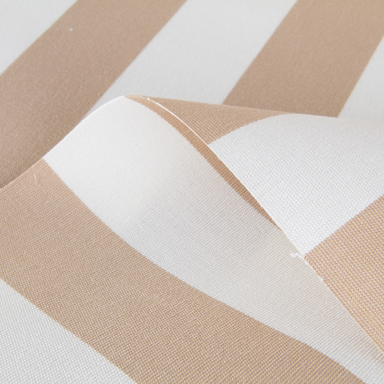 Toile Extérieur à Rayures Beige - Ribes y Casals