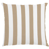 Toile Extérieur à Rayures Beige - Ribes y Casals