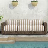 Toile Extérieur à Rayures Beige - Ribes y Casals