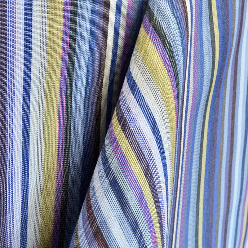 Toile Exterieure Fines Rayures Multicolores - Ribes y Casals