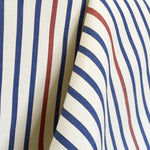 Toile Exterieure Fines Rayures Bleues - Ribes y Casals