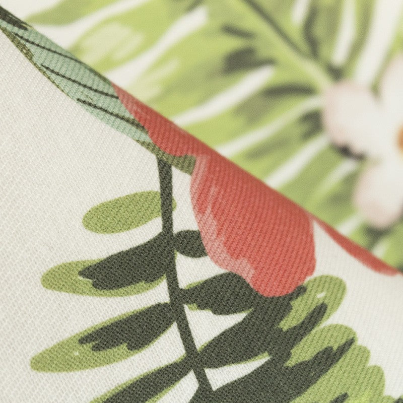 Toile Extérieure Tropical Blanc - Ribes y Casals