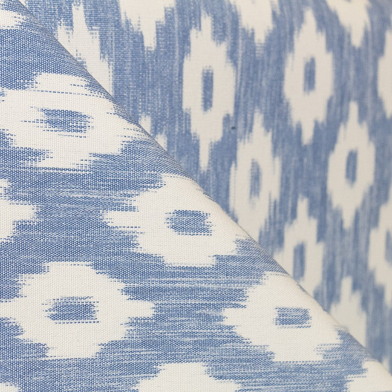 Toile Majorquine Ikat Bleu - Ribes y Casals